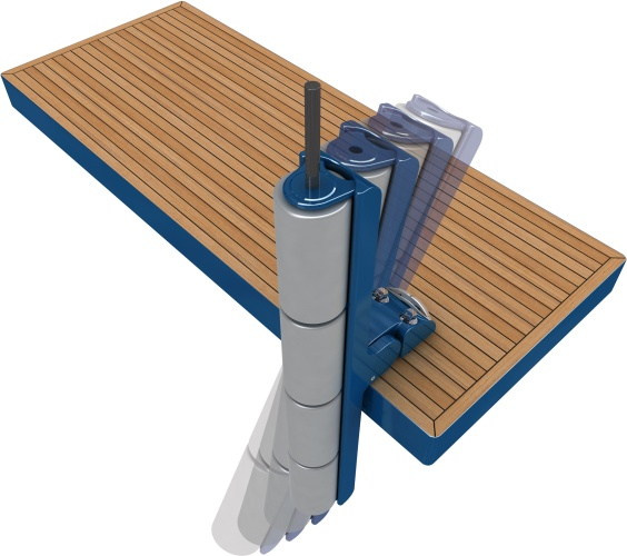 Als multiroller verf&uuml;gen die L&ouml;sungen nicht nur &uuml;ber St&ouml;&szlig;e d&auml;mpfende Eigenschaften, sie passen sich auch dank Drehbarkeit optimal der Umgebung und anlegenden Booten an