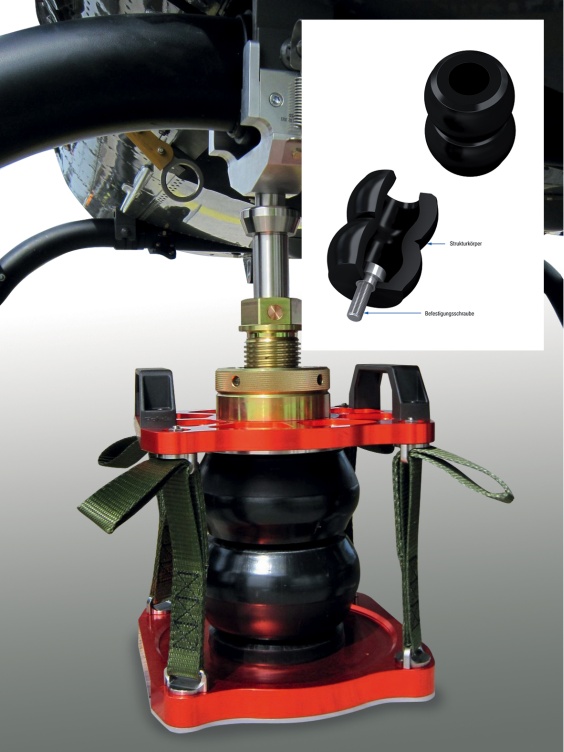 Teil der D&auml;mpfungssysteme sind daf&uuml;r ma&szlig;geschneiderte ACE TUBUS Sicherheitsd&auml;mpfer