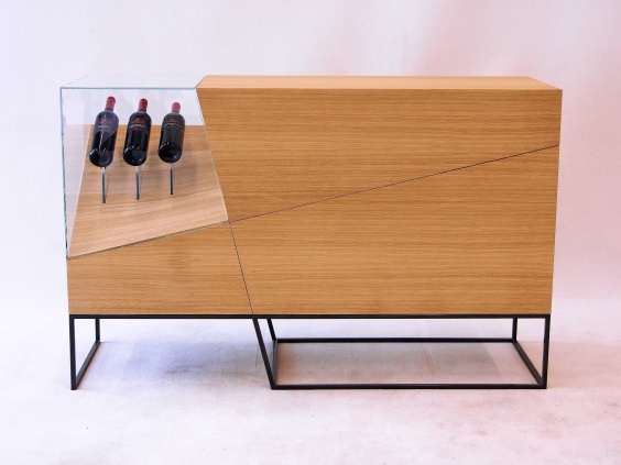 Weinpr&auml;sentationsm&ouml;bel "Slide Bar"