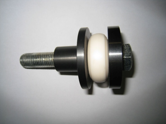 ACE bietet D&auml;mpfungselemente aus Co-Polyester Elastomer in vielen Varianten. Kundenspezifische, kosteng&uuml;nstige L&ouml;sungen f&uuml;r Presswerkzeuge beim Blechumformen sind in Form des abgebildeten TUBUS-Spezial-Niederhalterd&auml;mpfers entstanden