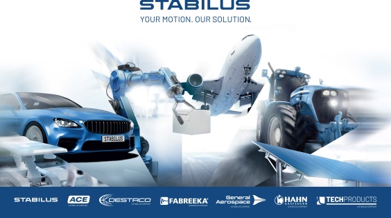 Konstrukteure finden in der Stabilus Gruppe gebündeltes Know-how der Expertenmarken ACE, Destaco, Fabreeka und Hahn Gasfedern unter anderem für ein einzigartiges Spektrum in der Automatisierung sowie bei General Aerospace und TechProducts die Expertise und Komponenten in Bereichen wie Aerospace und Automotive